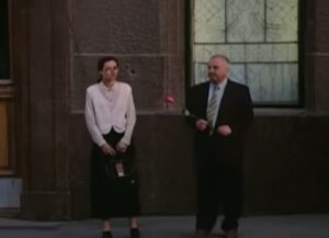 Татьяна Друбич и Николай Гаро в фильме «Привет, дуралеи!»